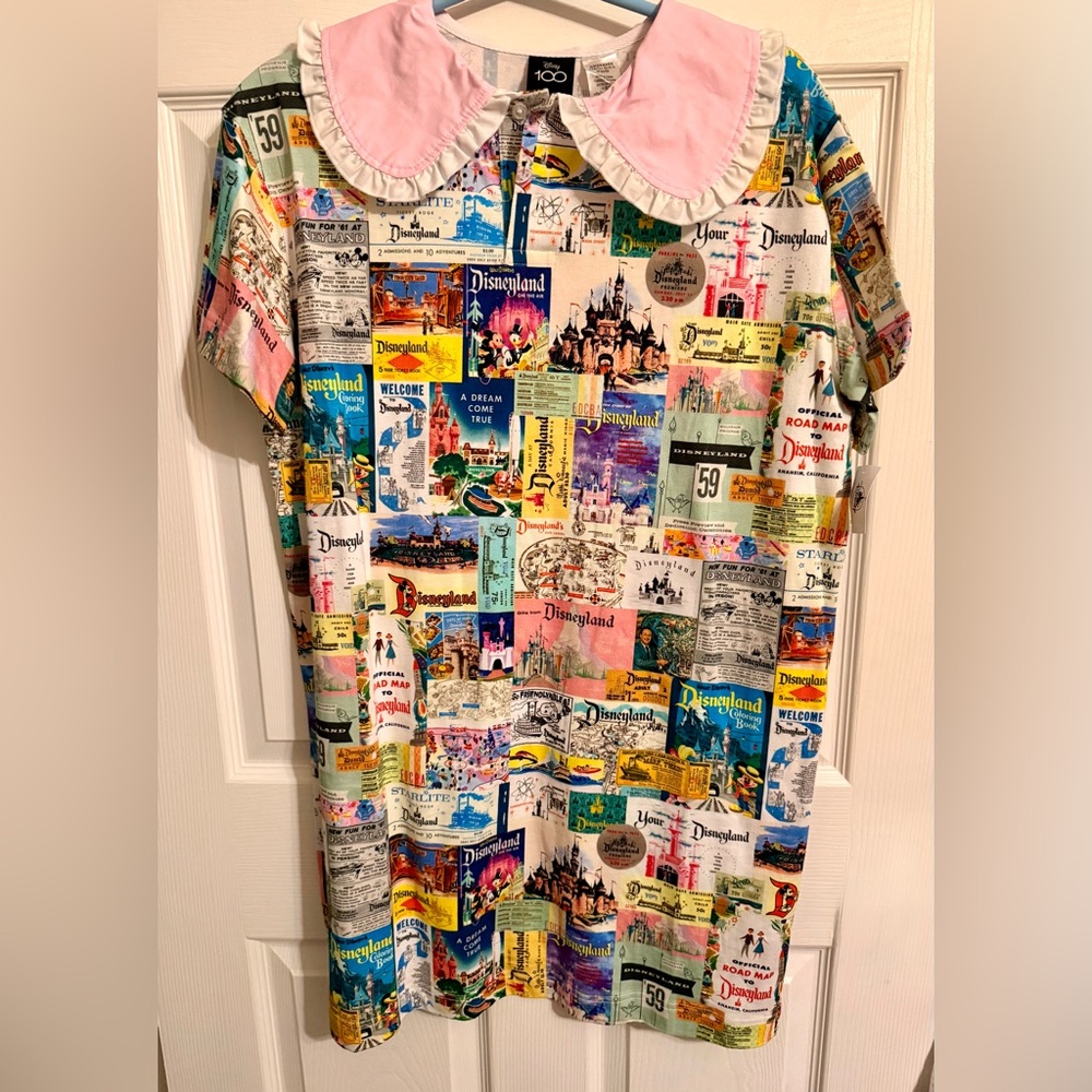 Disneyland 100 dress adults size medium NWT